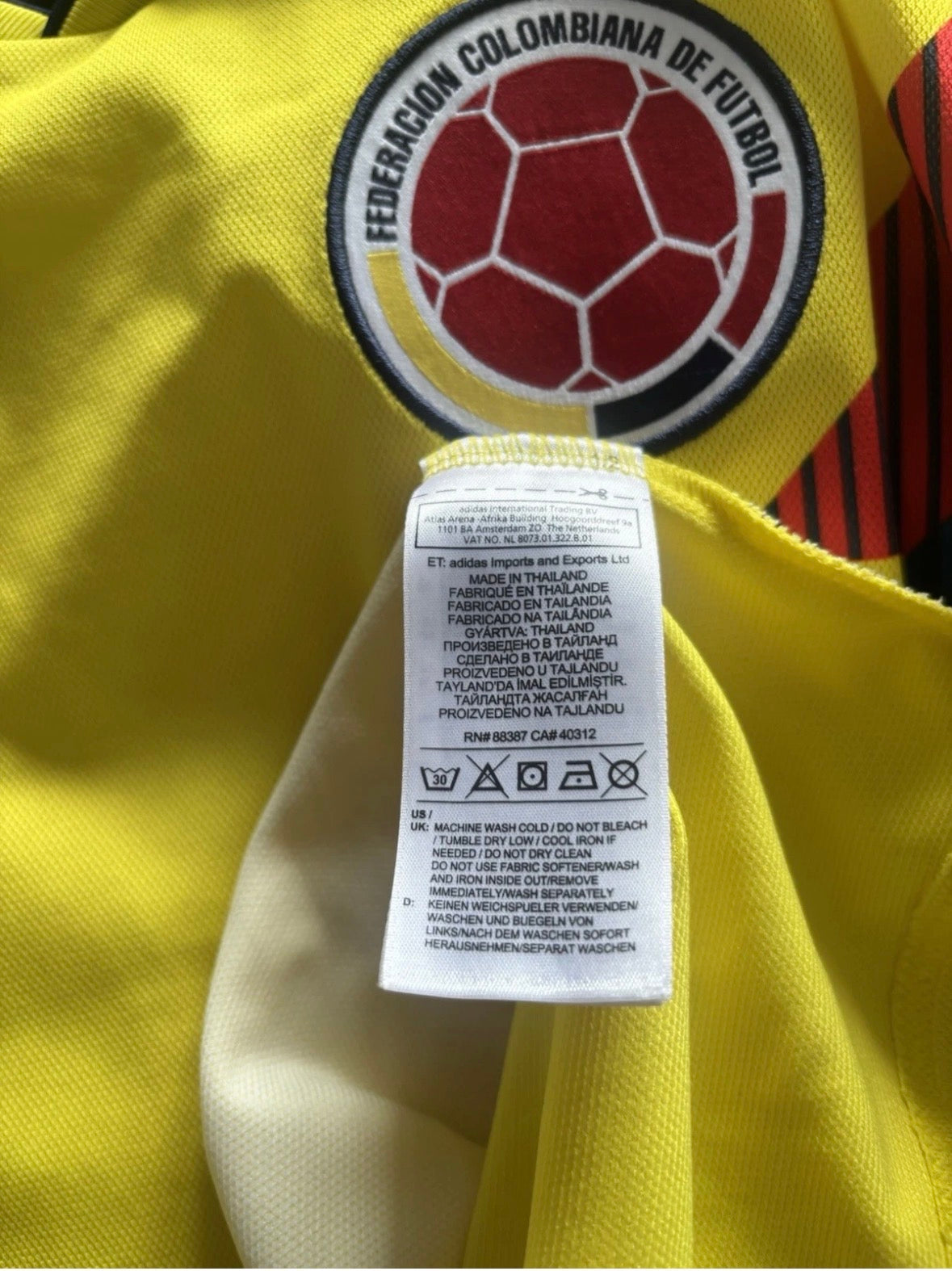 Colombia Home Shirt 2018 (M)