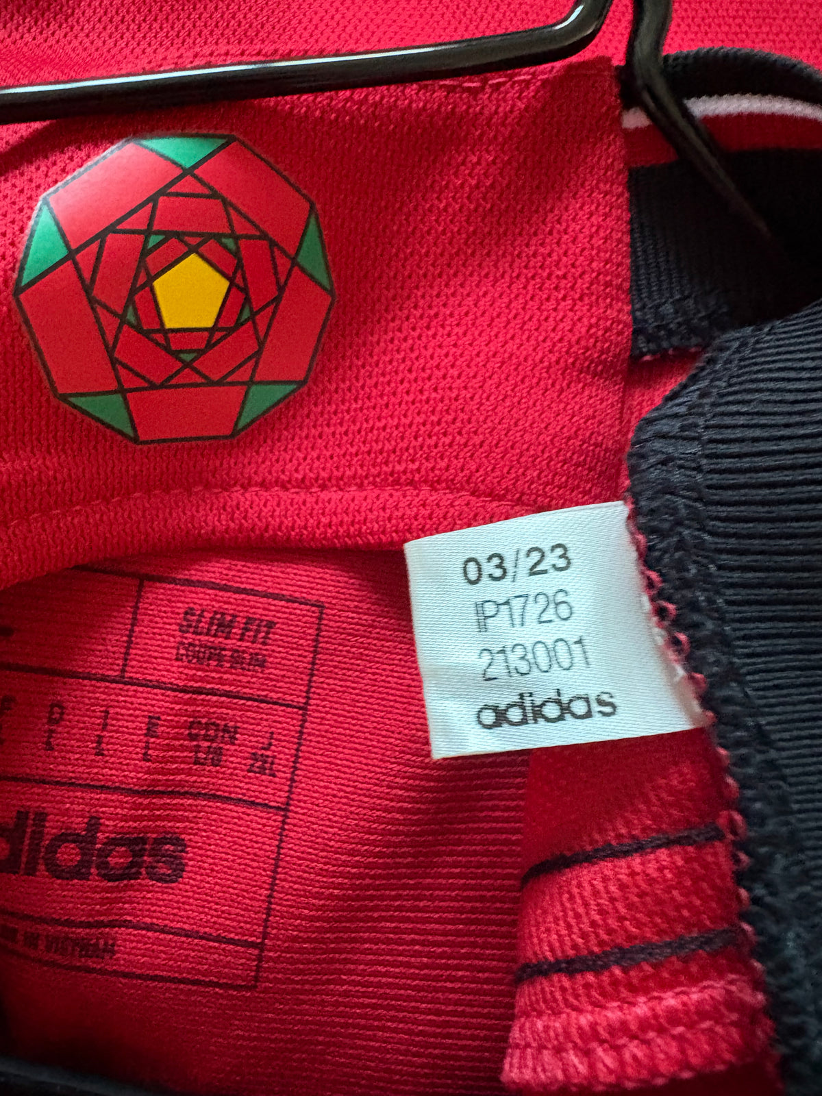 Manchester United Authentic Home Shirt 2023/24 Hojlund (L)