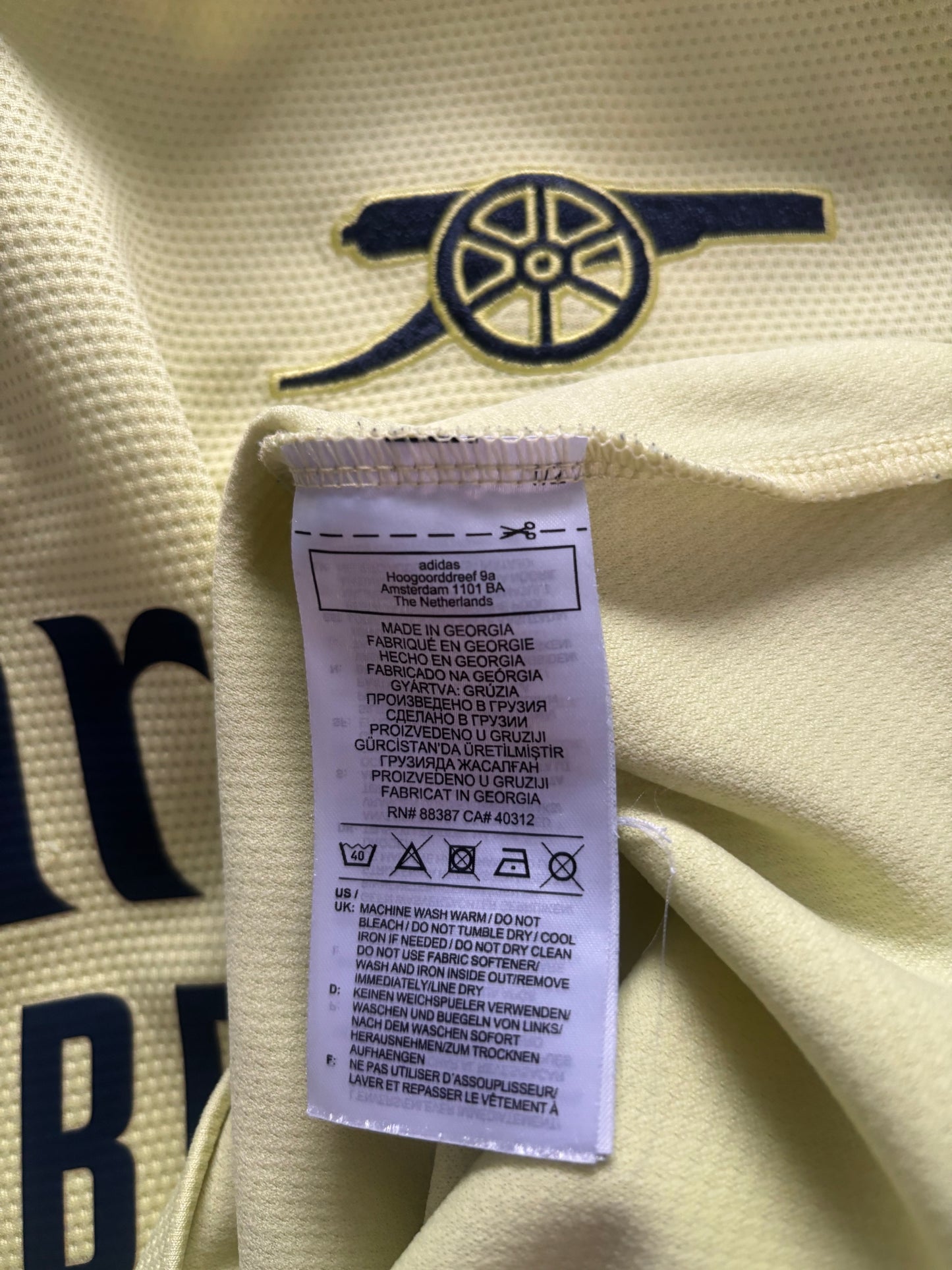 Arsenal Away Shirt 2021/22 Smith Rowe (M)