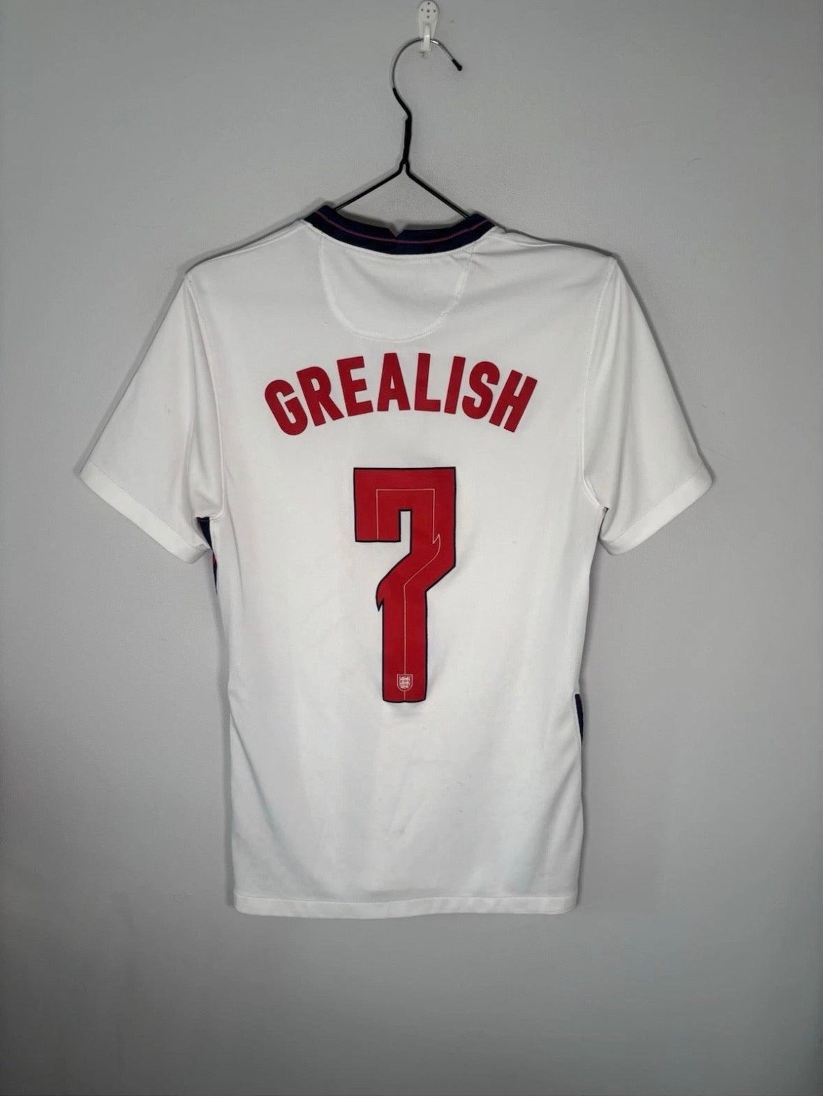England Home Shirt 2020 Jack Grealish (S)