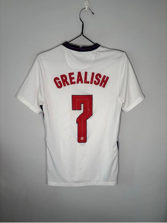England Home Shirt 2020 Jack Grealish (S)