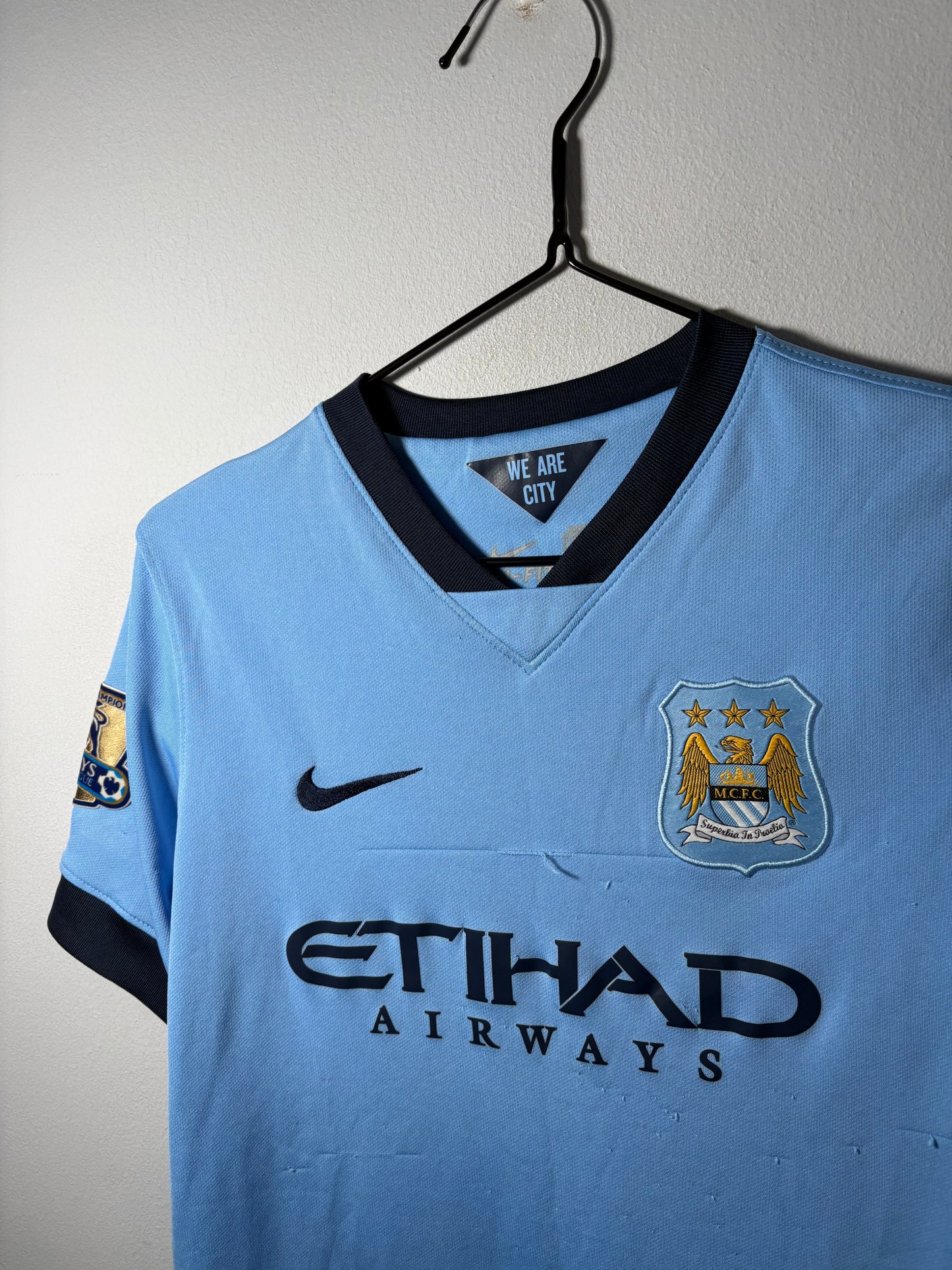 Manchester City Home Shirt 2014/15 Frank Lampard (LK)