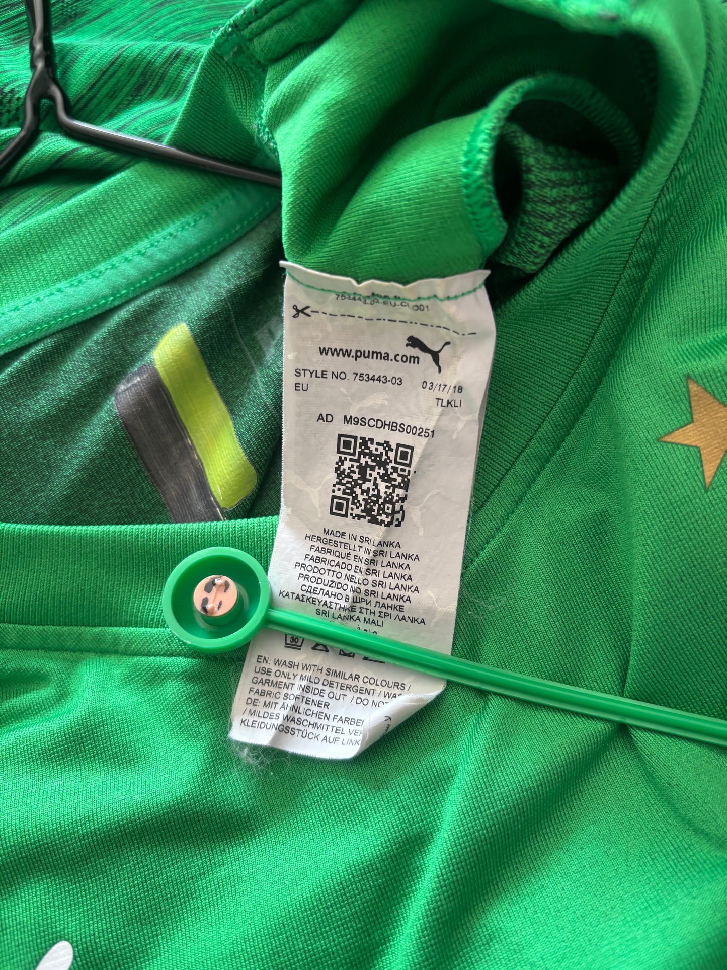 Borussia Monchengladback Third Shirt 2018/19 Kramer (M)