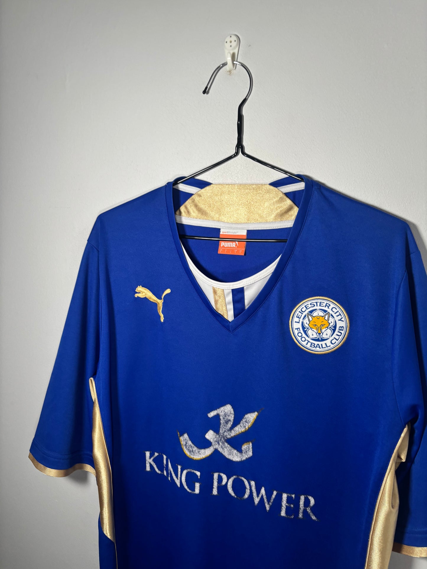 Leicester City Home Shirt 2013/14 (L)
