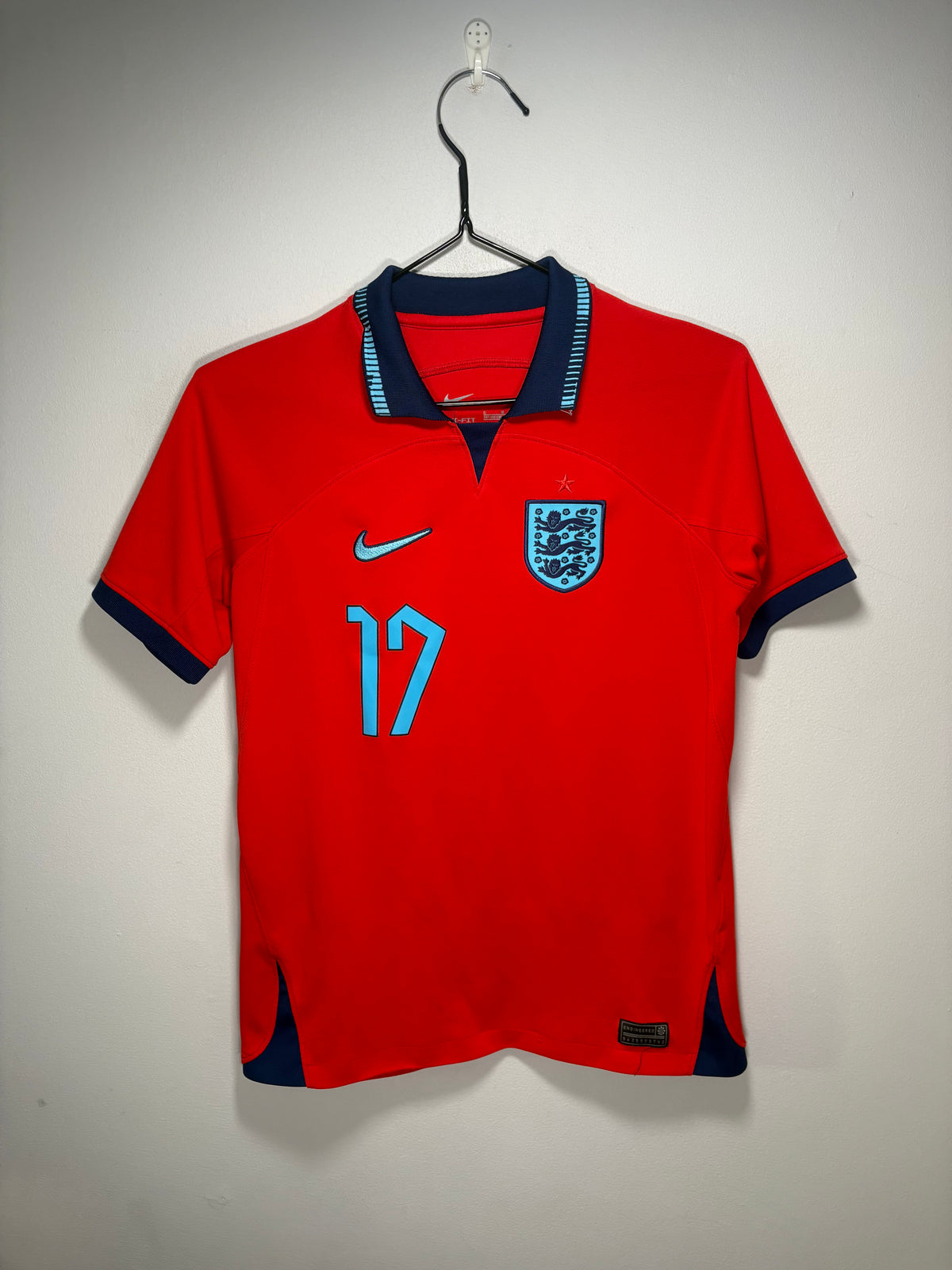 England Authentic Away Shirt 2022 Saka (LK)