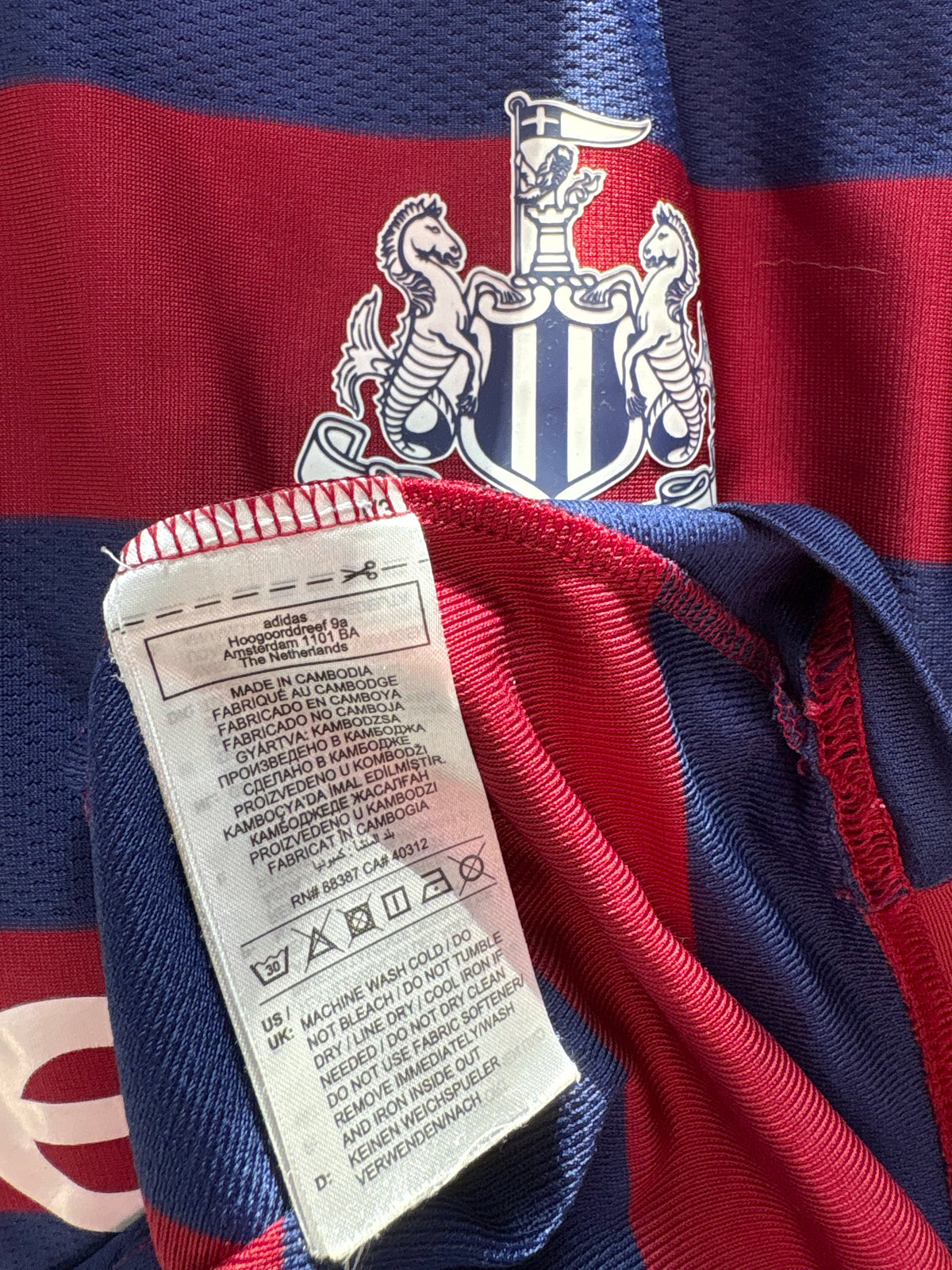 Newcastle United Authentic Away Shirt 2024/25 Tonali (XL)