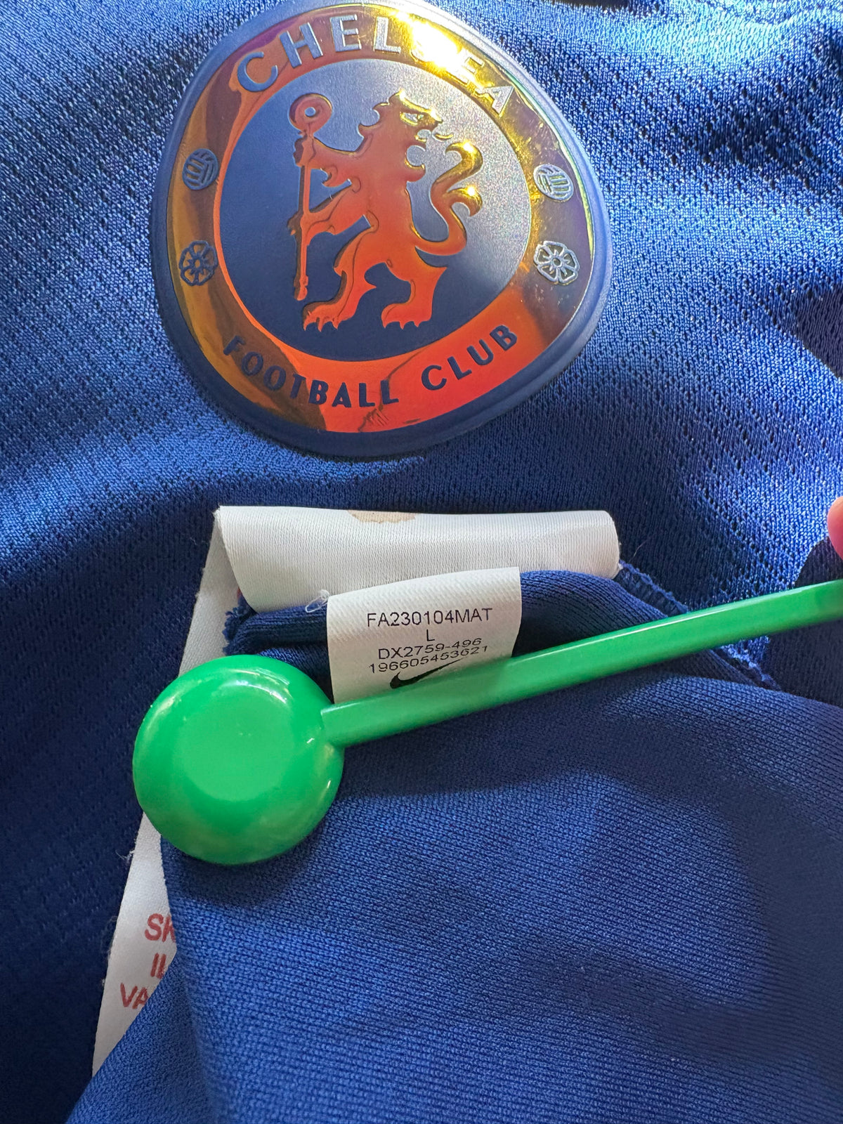 Chelsea Authentic Home Shirt 2023/24 Colwill (LK)