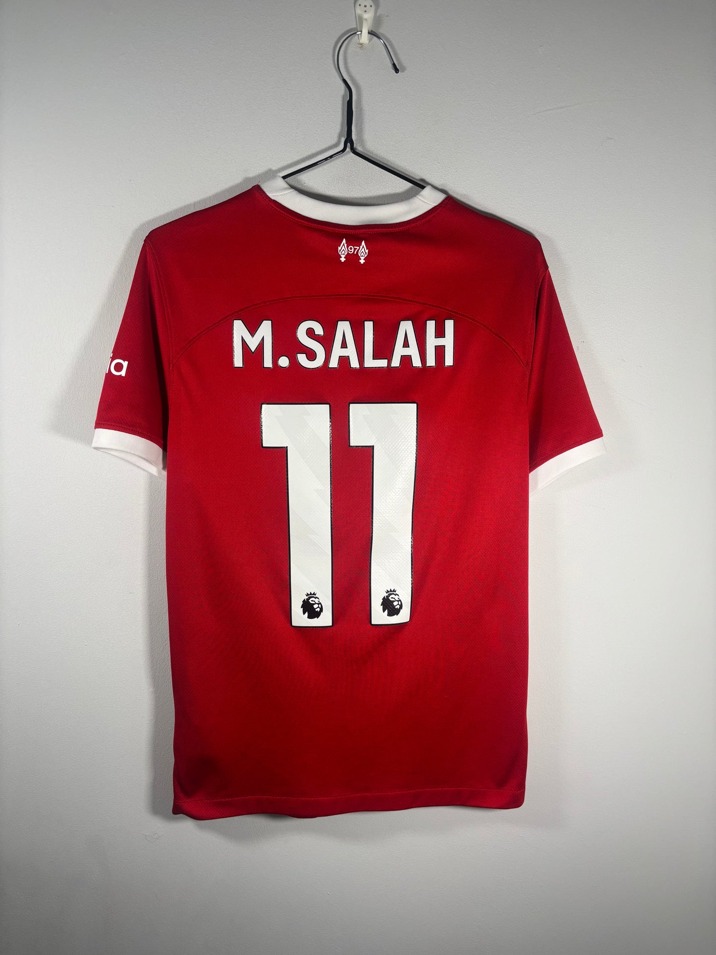 Liverpool Home Shirt 2023/24 Mo Salah (S)