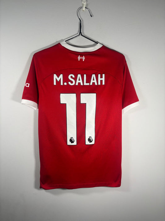 Liverpool Home Shirt 2023/24 Mo Salah (S)