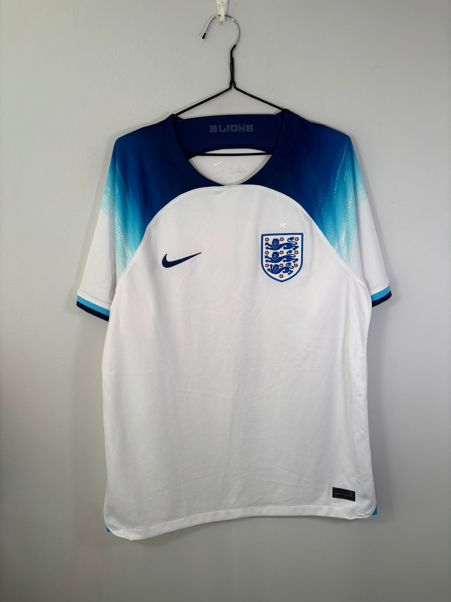 England Home Shirt 2022 Rashford (L)
