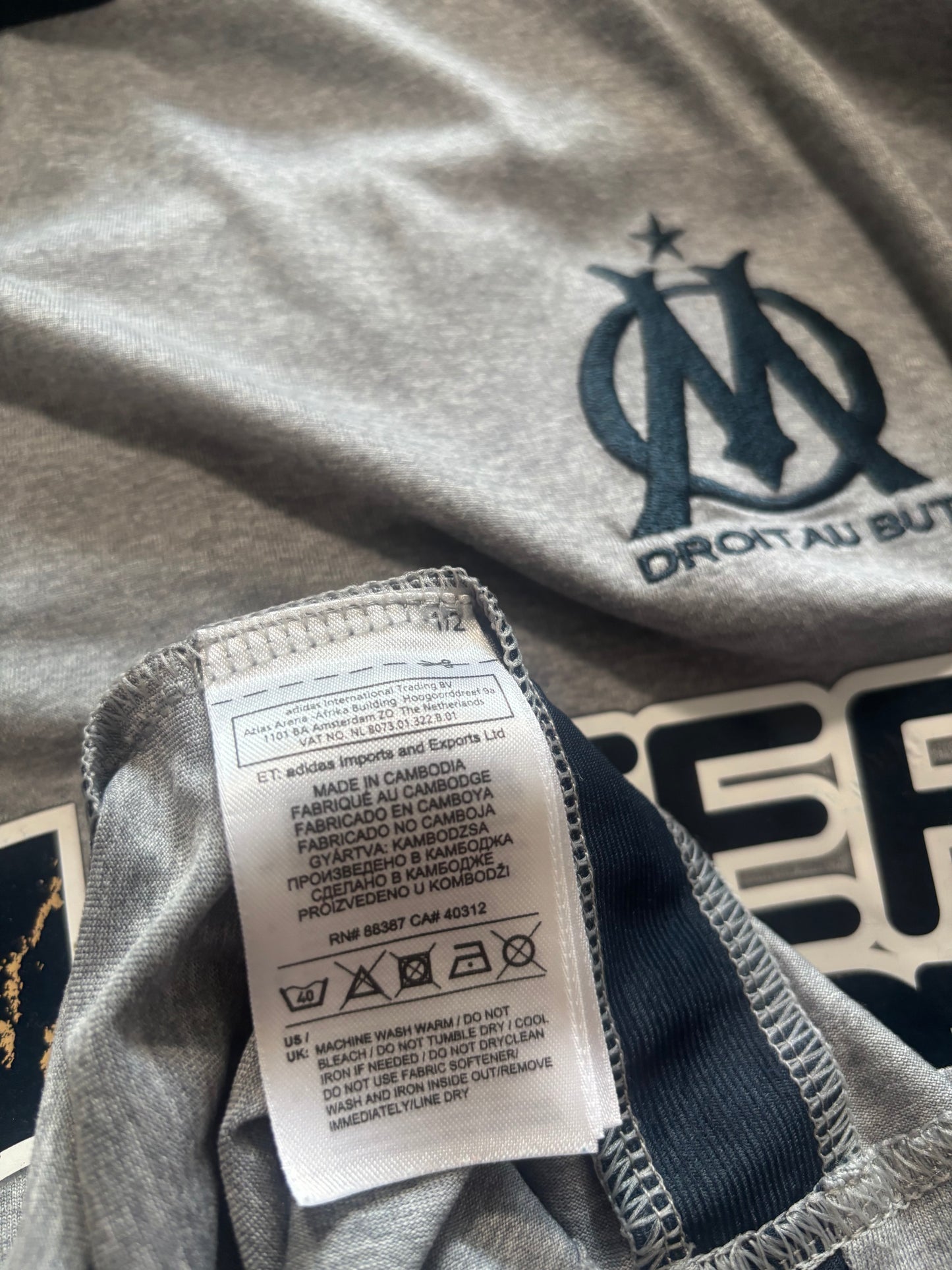 Marseille Away Shirt 2014/15 Drogba (M)