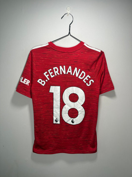 Manchester United Authentisches Heimtrikot 2020/21 Bruno Fernandes (LK)