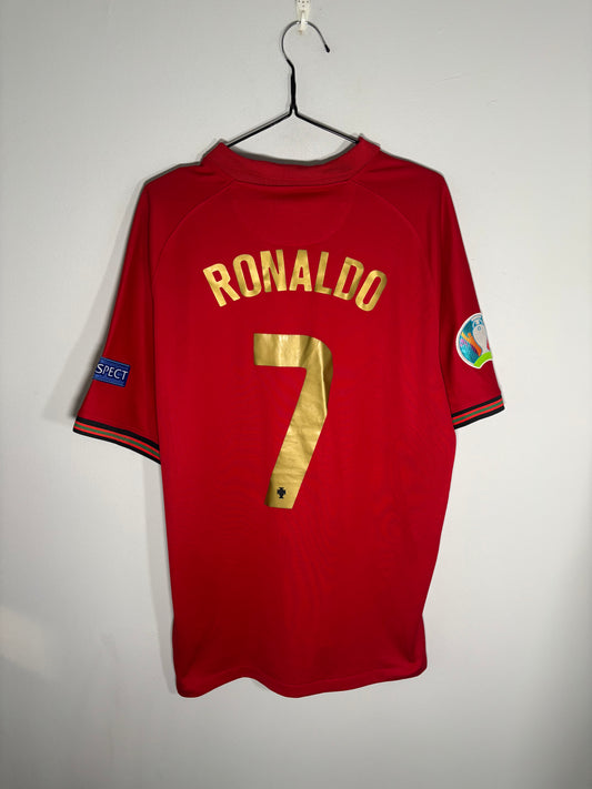 Portugal Home Shirt 2020 Ronaldo (XL)
