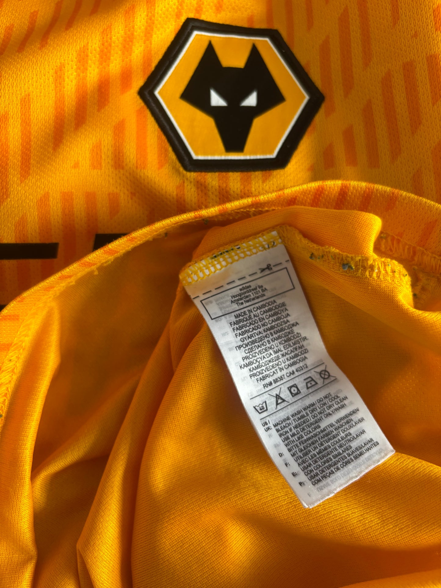 Wolves Home Shirt 2020/21 (L)