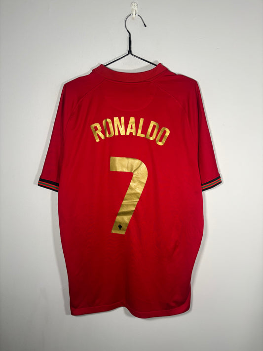 Portugal Home Shirt 2020 Ronaldo (XL)