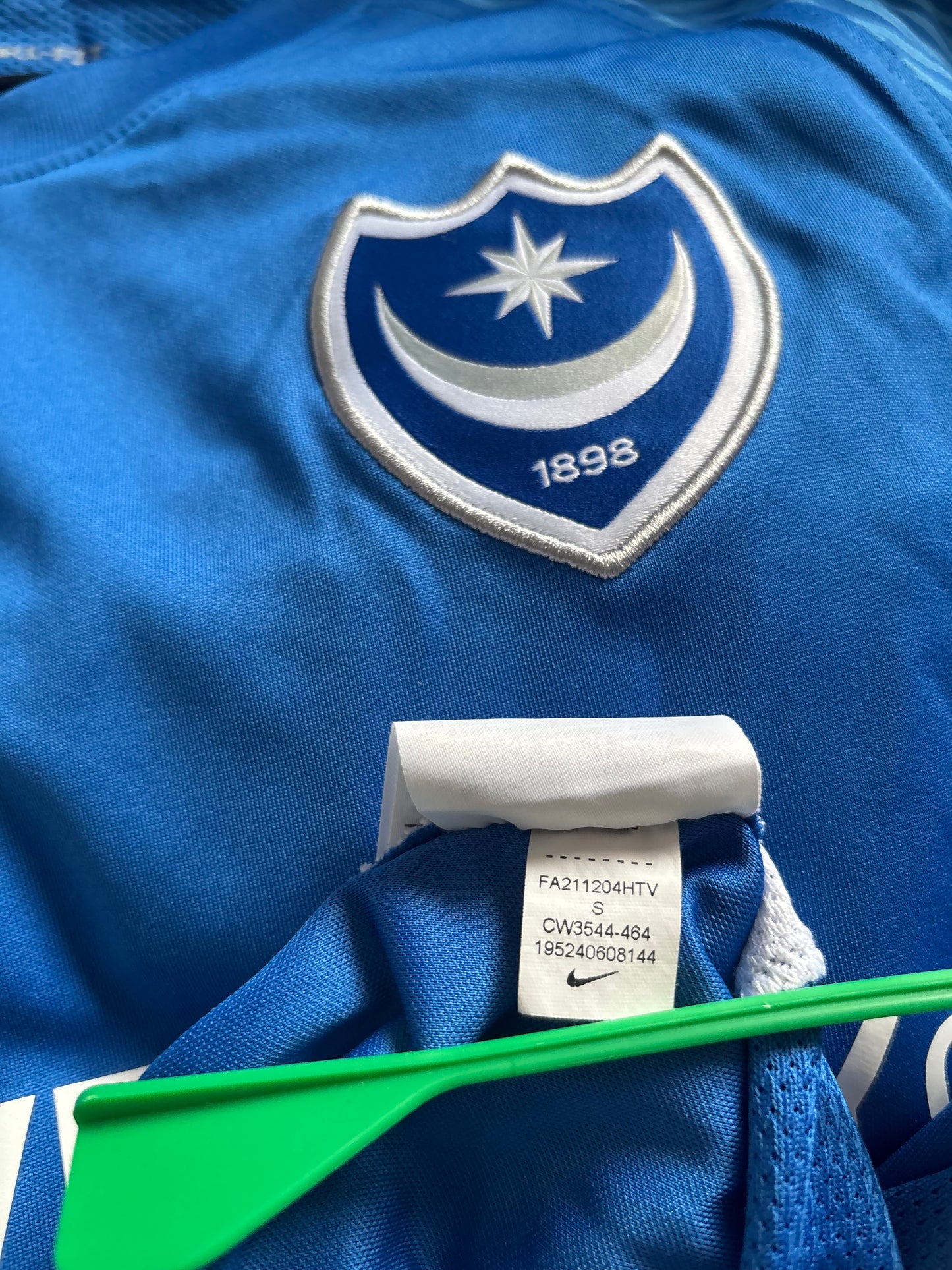 Portsmouth Home Shirt 2021/22 Tunnicliffe (S)
