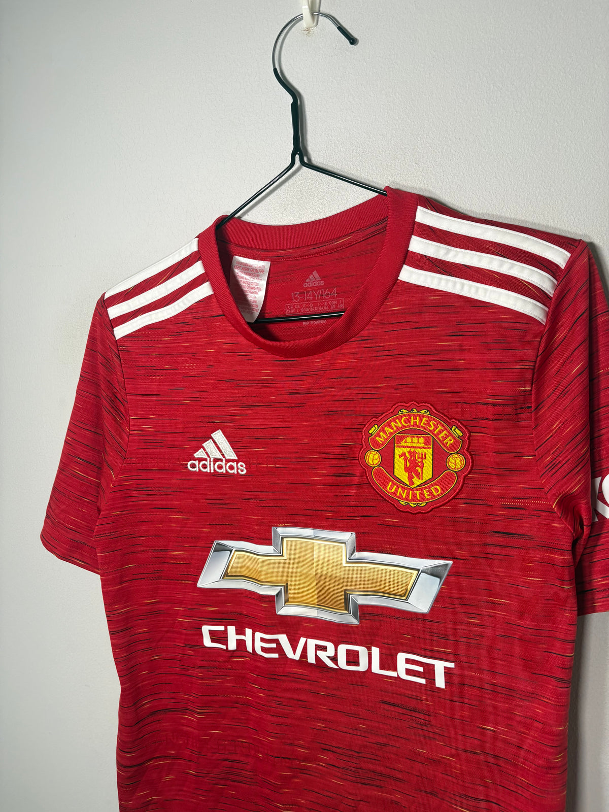 Manchester United Authentic Home Shirt 2020/21 Bruno Fernandes (LK)