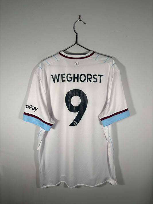 Burnley Away Shirt 2021/22 Weghorst (4XL)