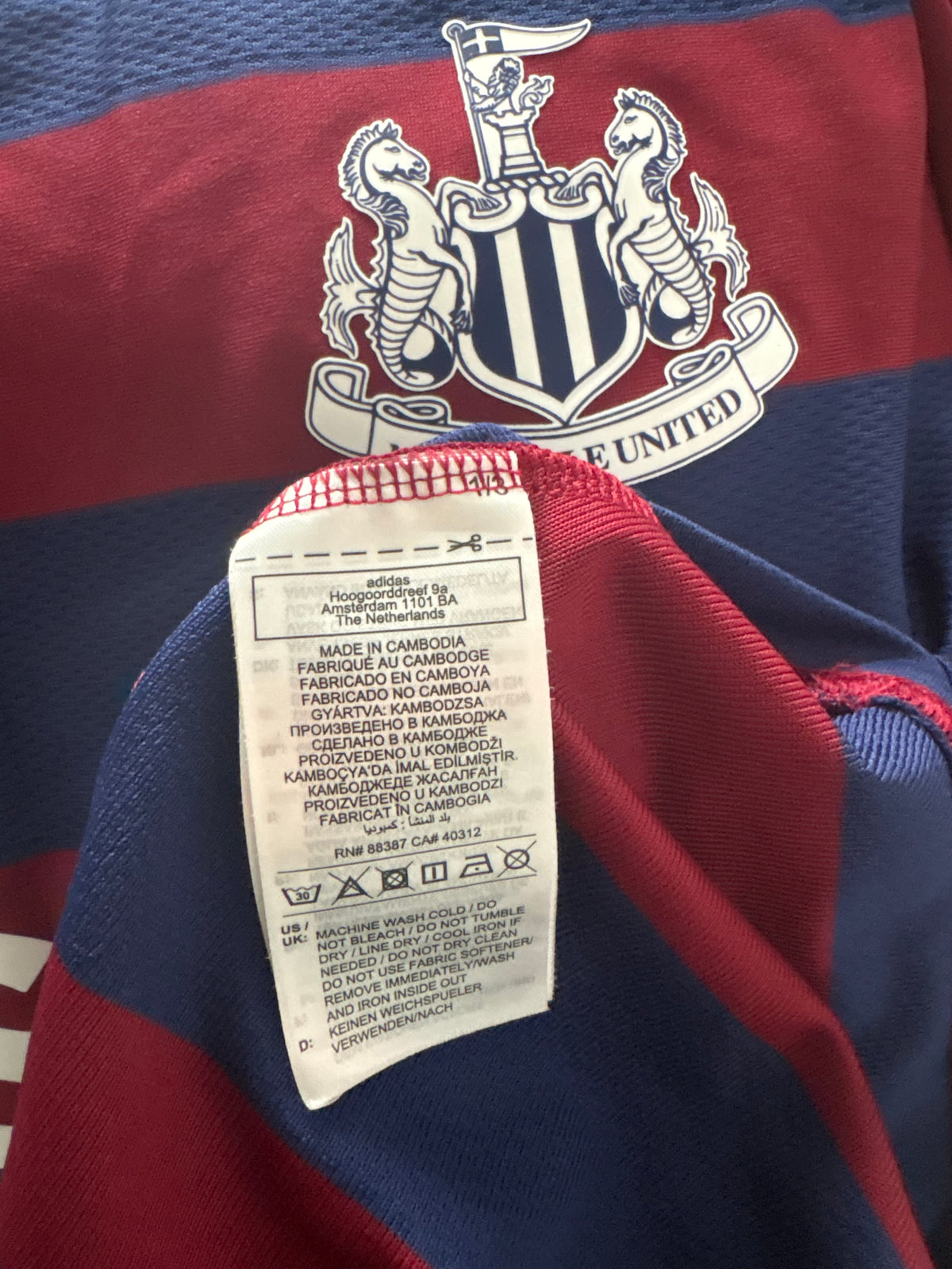 Newcastle United Away Shirt 2024/25 Tonali (L)