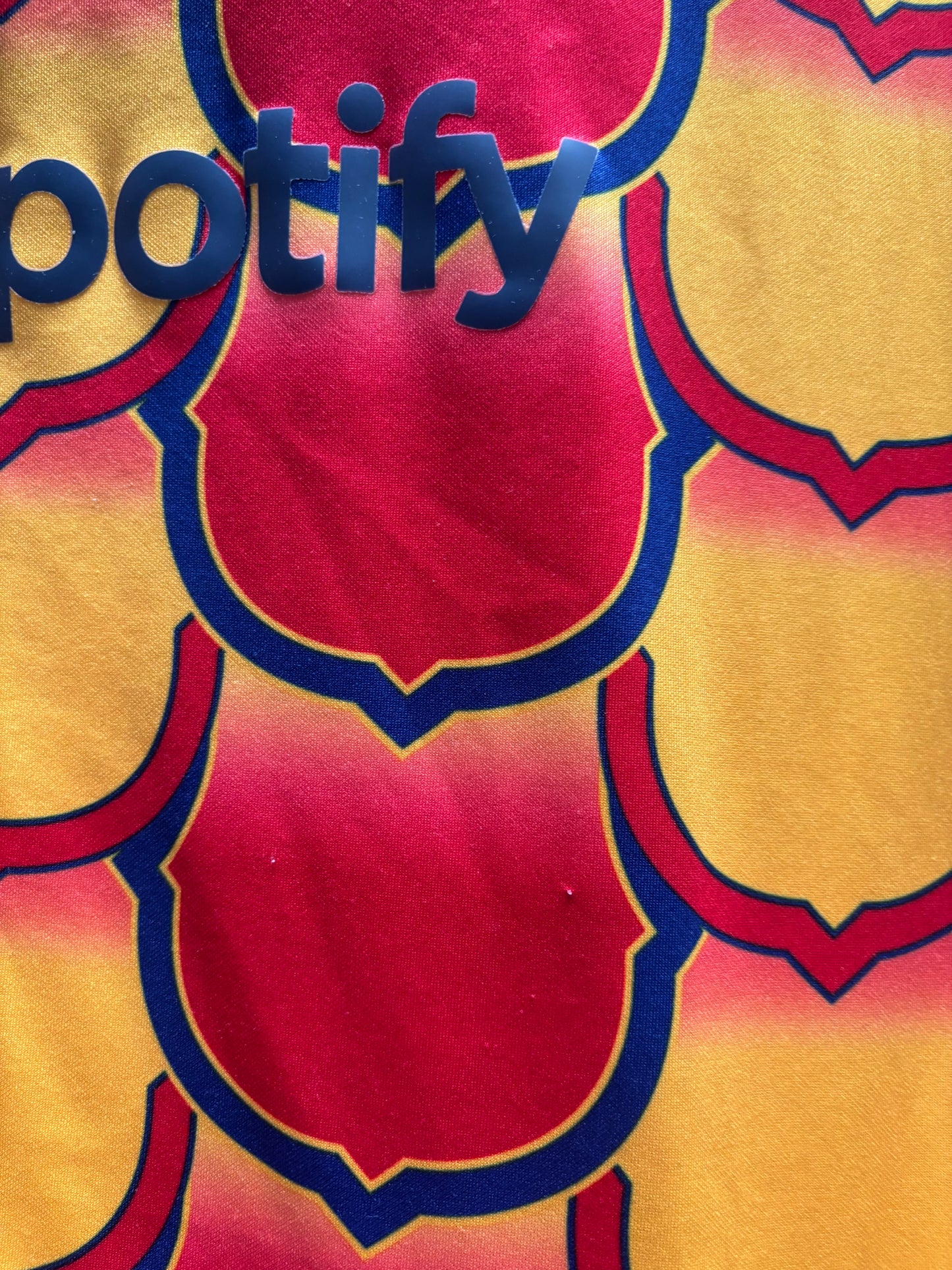Barcelona Pre Match Training Shirt Chinese New Year (XL)