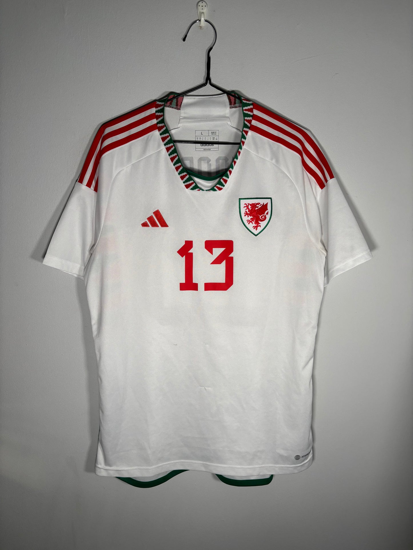Wales Away Shirt 2022 Moore (L)