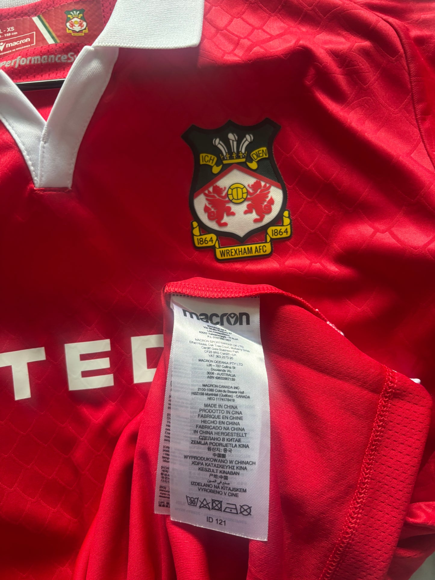 Wrexham Home Shirt 2024/25 (LB)