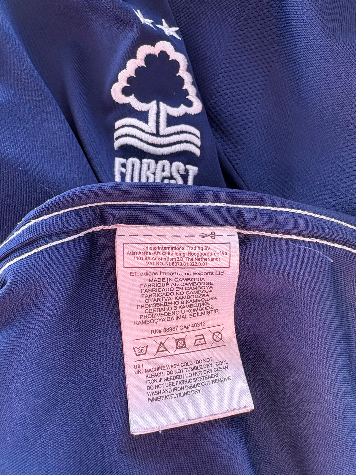 Nottingham Forest Authentic Away Shirt 2017/18 (L)