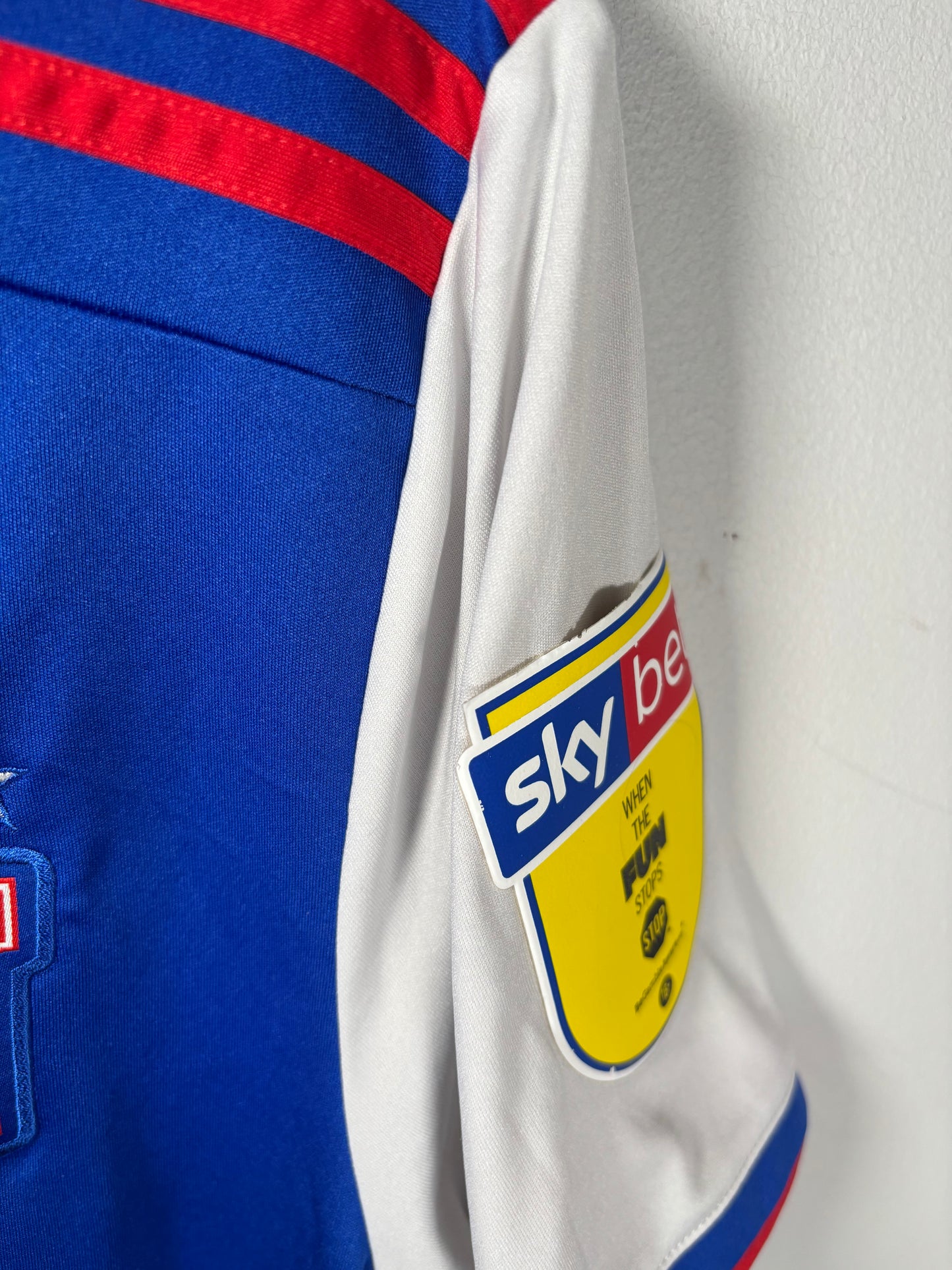 Ipswich Town Home Shirt 2018/19 Edward’s (M)