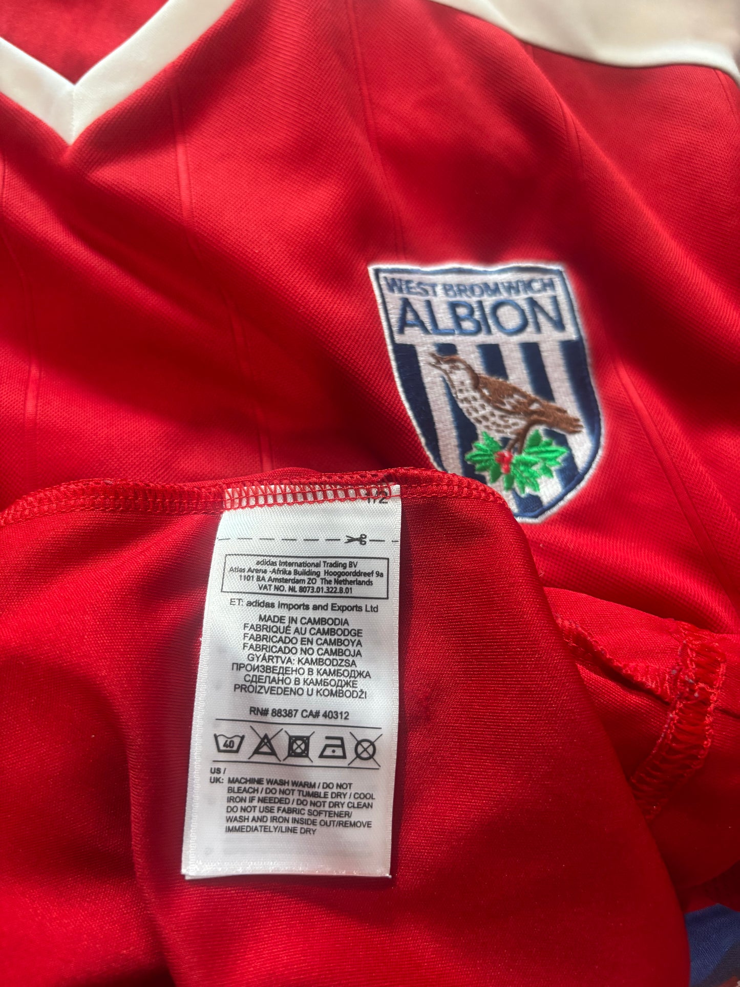 West Bromwich Albion Away Shirt 2014/15 (XL)