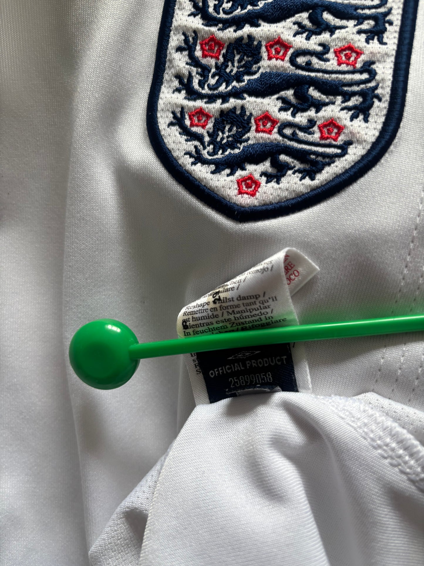 England Home Shirt 2008 (XL)