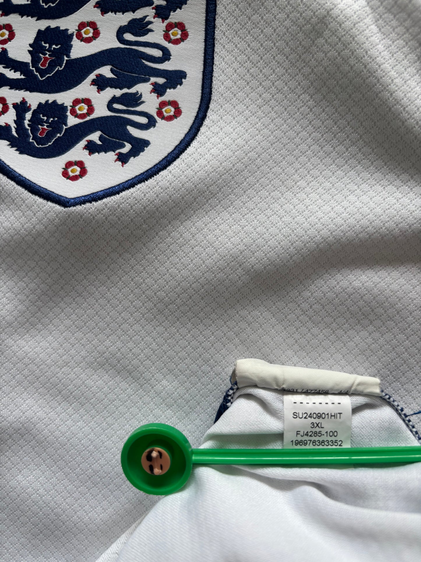 England Home Shirt 2024 Jude Bellingham (XXL)