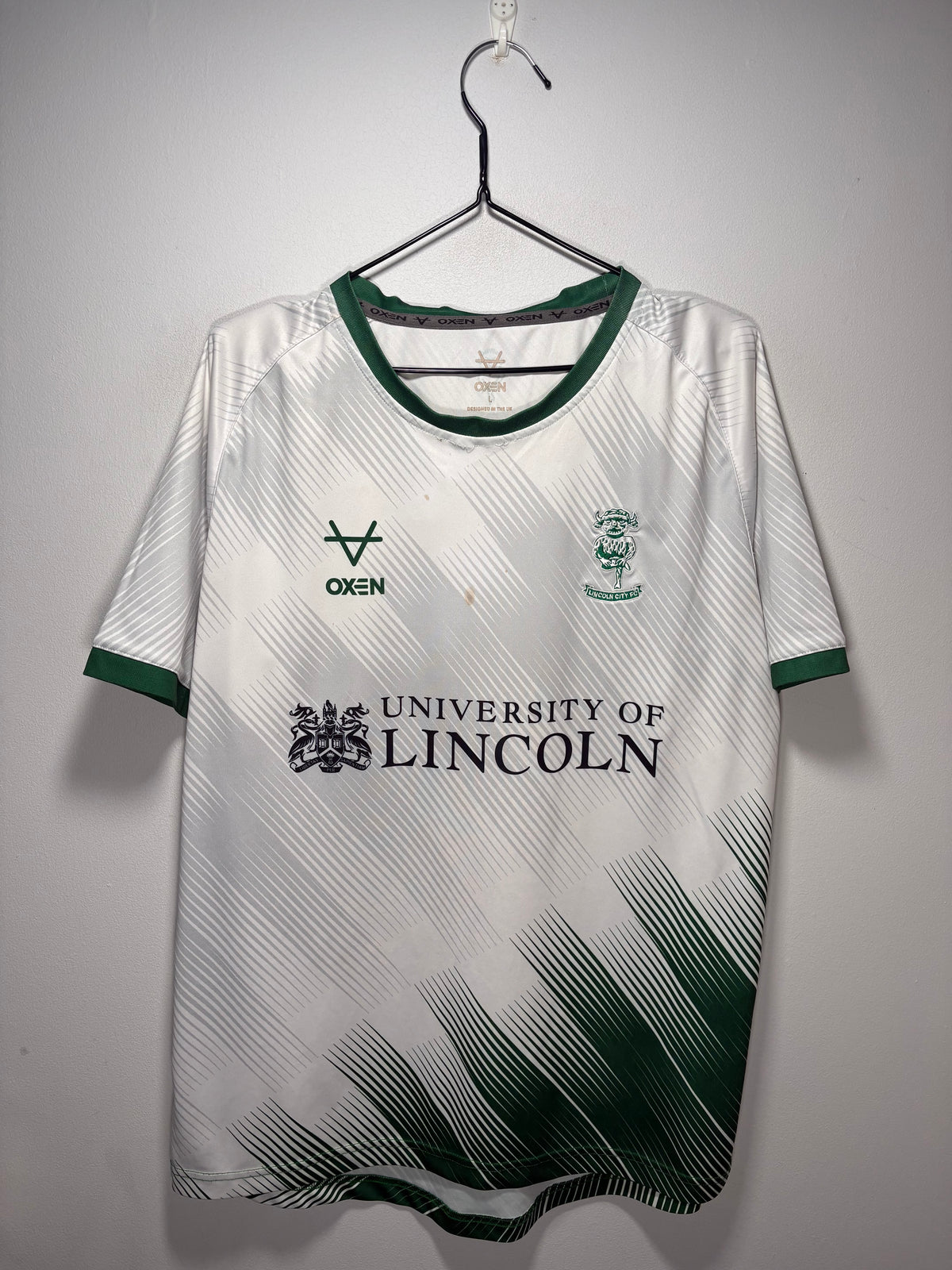 Lincoln City Authentic 2023/24 Away Shirt (L)