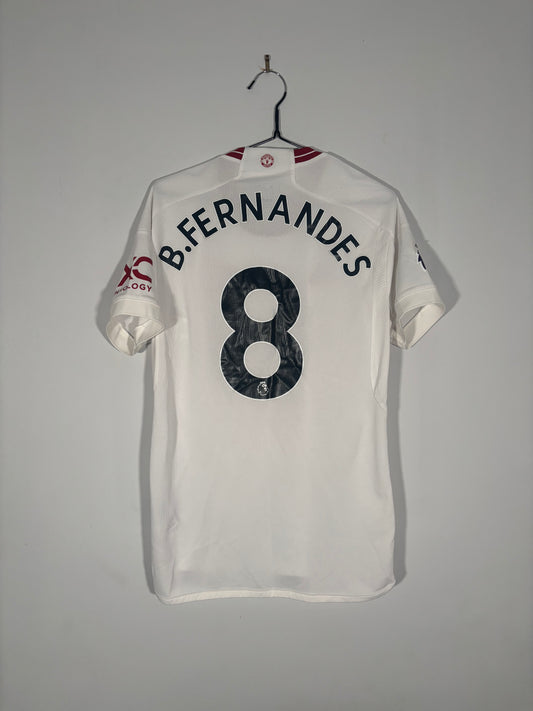 Manchester United Away Shirt 2023/24 Bruno Fernandes (S)