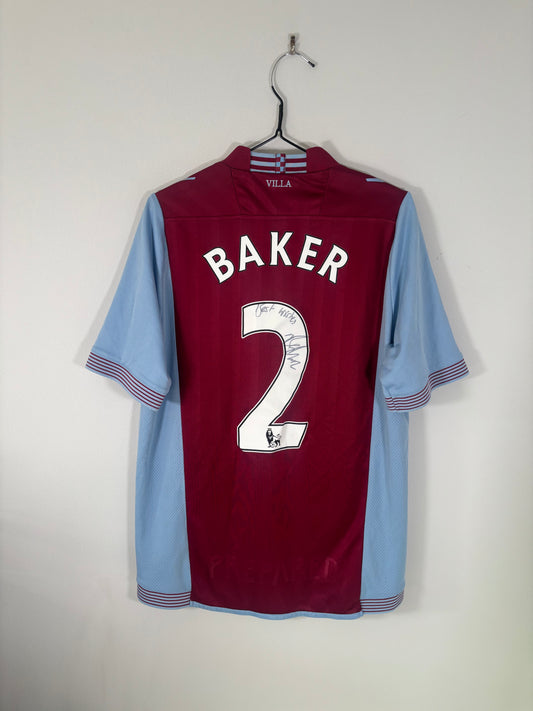 Aston Villa Home Shirt 2013/14 Nathan Baker (L)