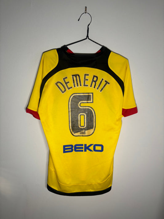 Watford Home Shirt 2007/08 Demerit (S)