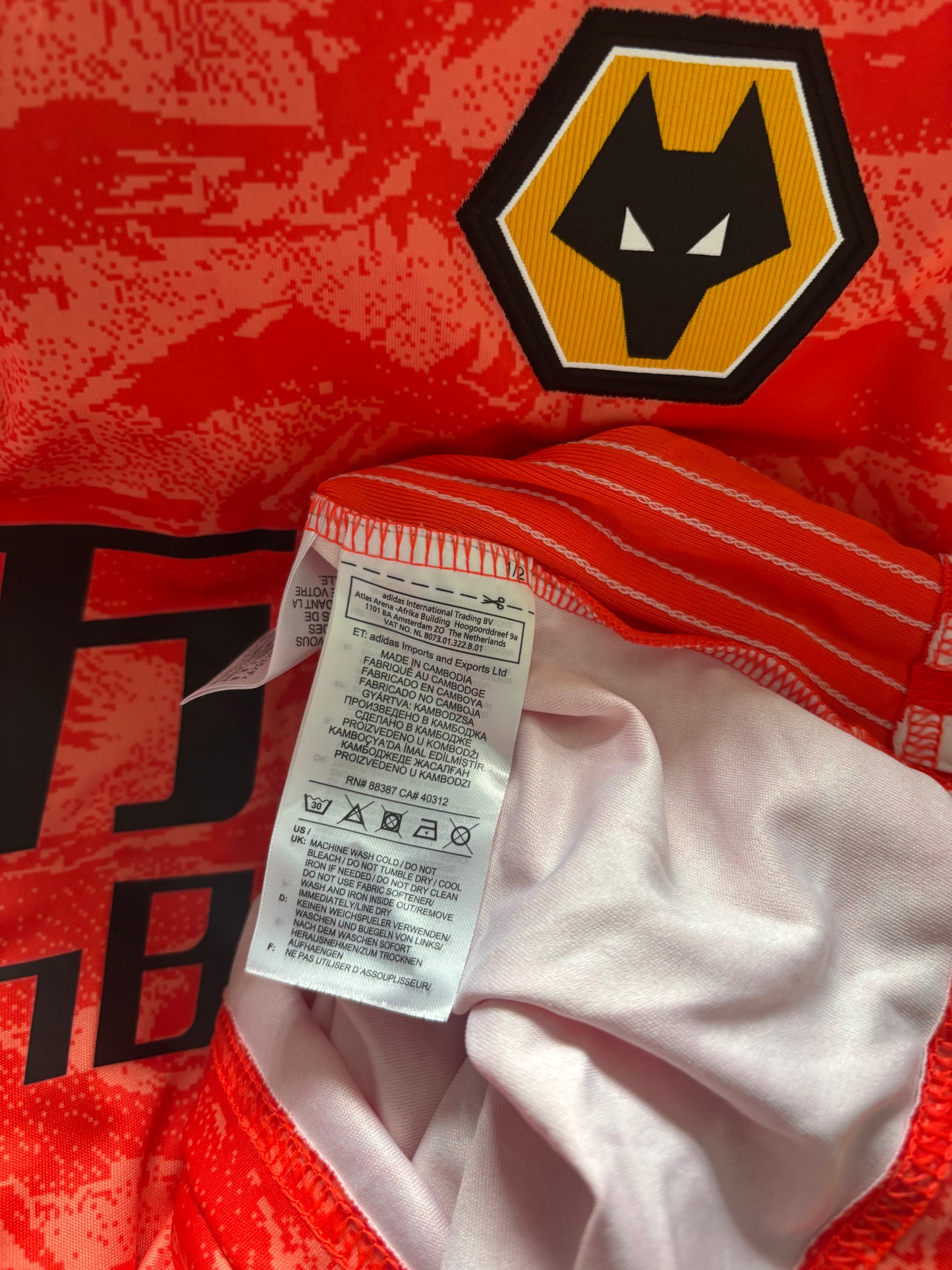 Wolves Goalkeeper Shirt 2019/20 Rui Patricio (S)