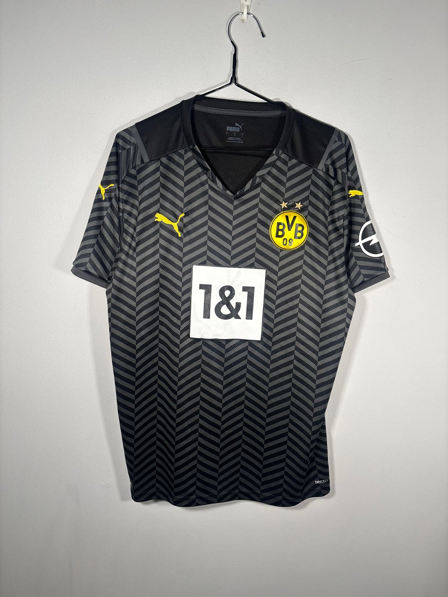 Borussia Dortmund Away Shirt 2021/22 Erling Haaland (L)
