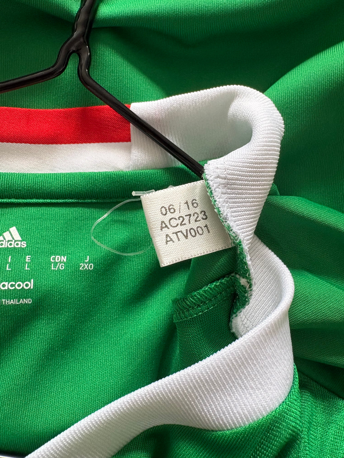 Mexico Authentic Home Shirt 2016 (L)