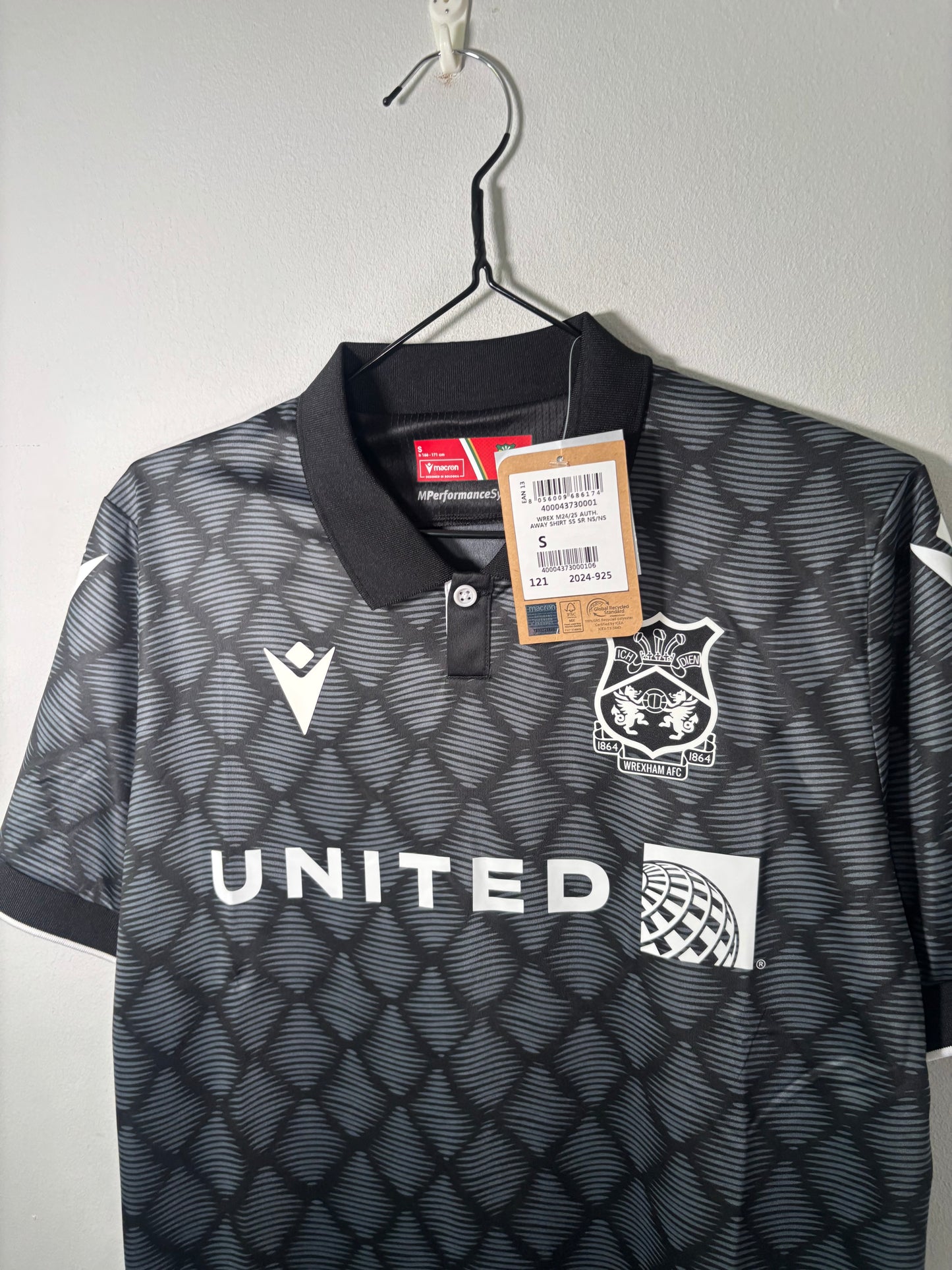 Wrexham Away Shirt 2024/25 BNWT (S)