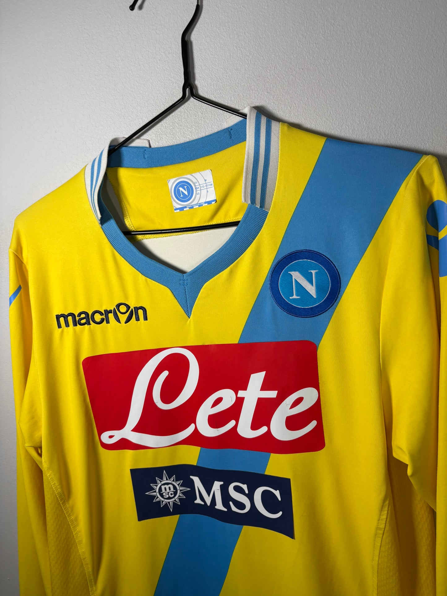 Napoli Third 2013/14 Long Sleeve (M)