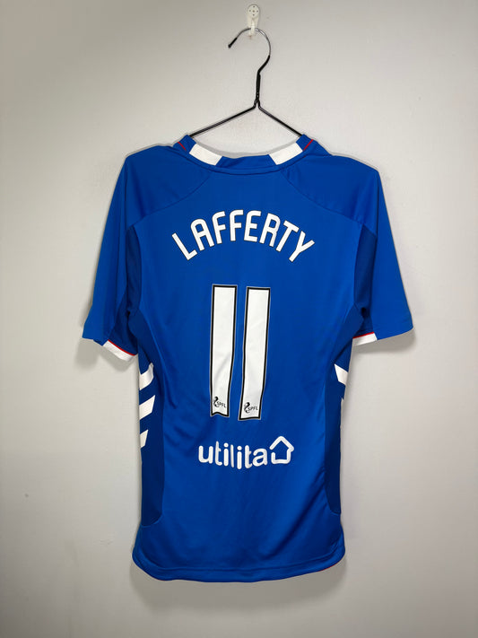 Maillot Domicile Authentique Rangers 2018/19 Lafferty (S)