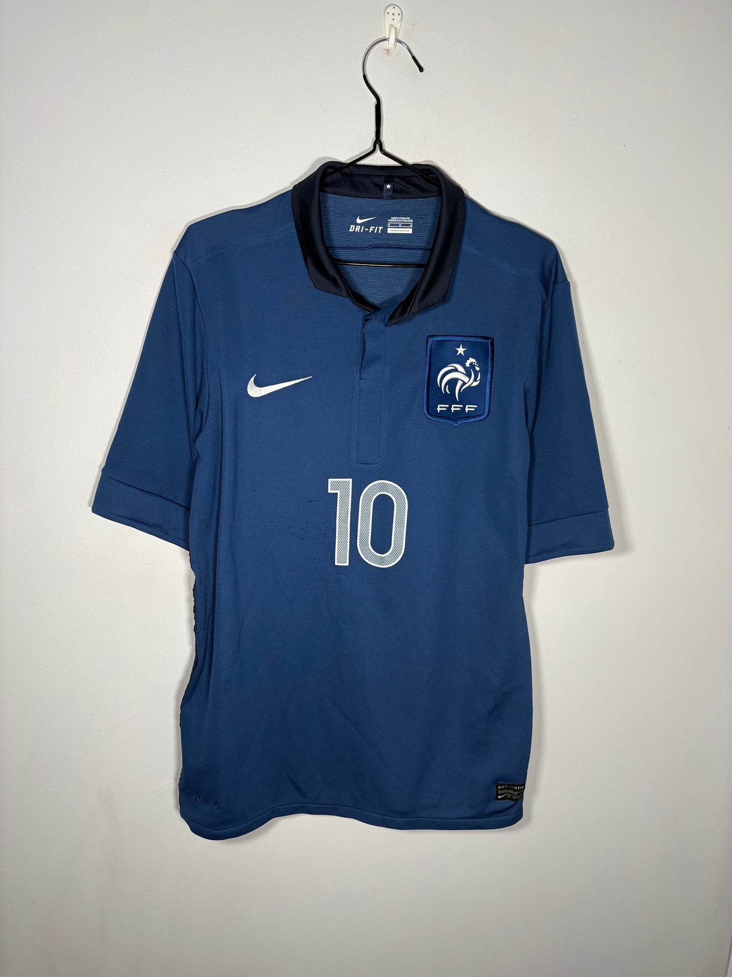 France Home Shirt 2011/12 Zidane (M)