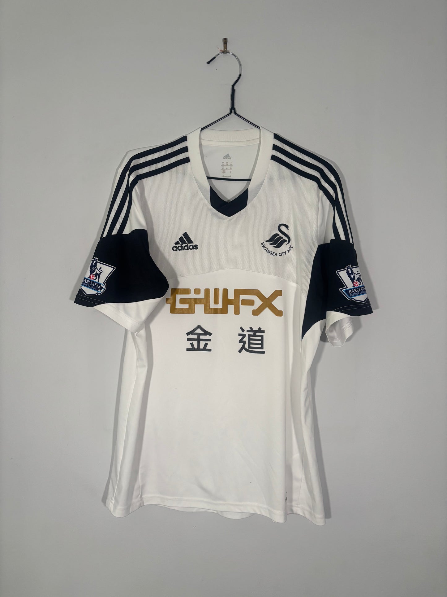 Swansea City Home Shirt 2013/14 Chico Flores (M)