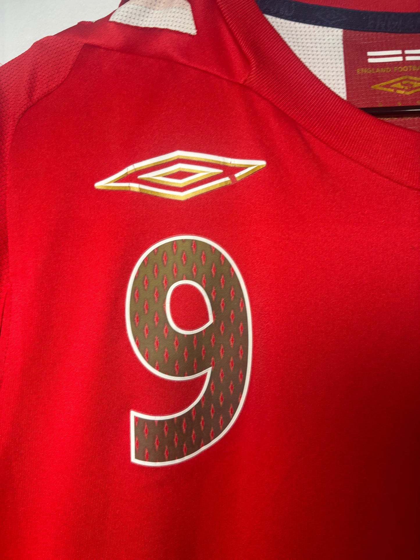England Away Shirt 2006 Wayne Rooney (S)