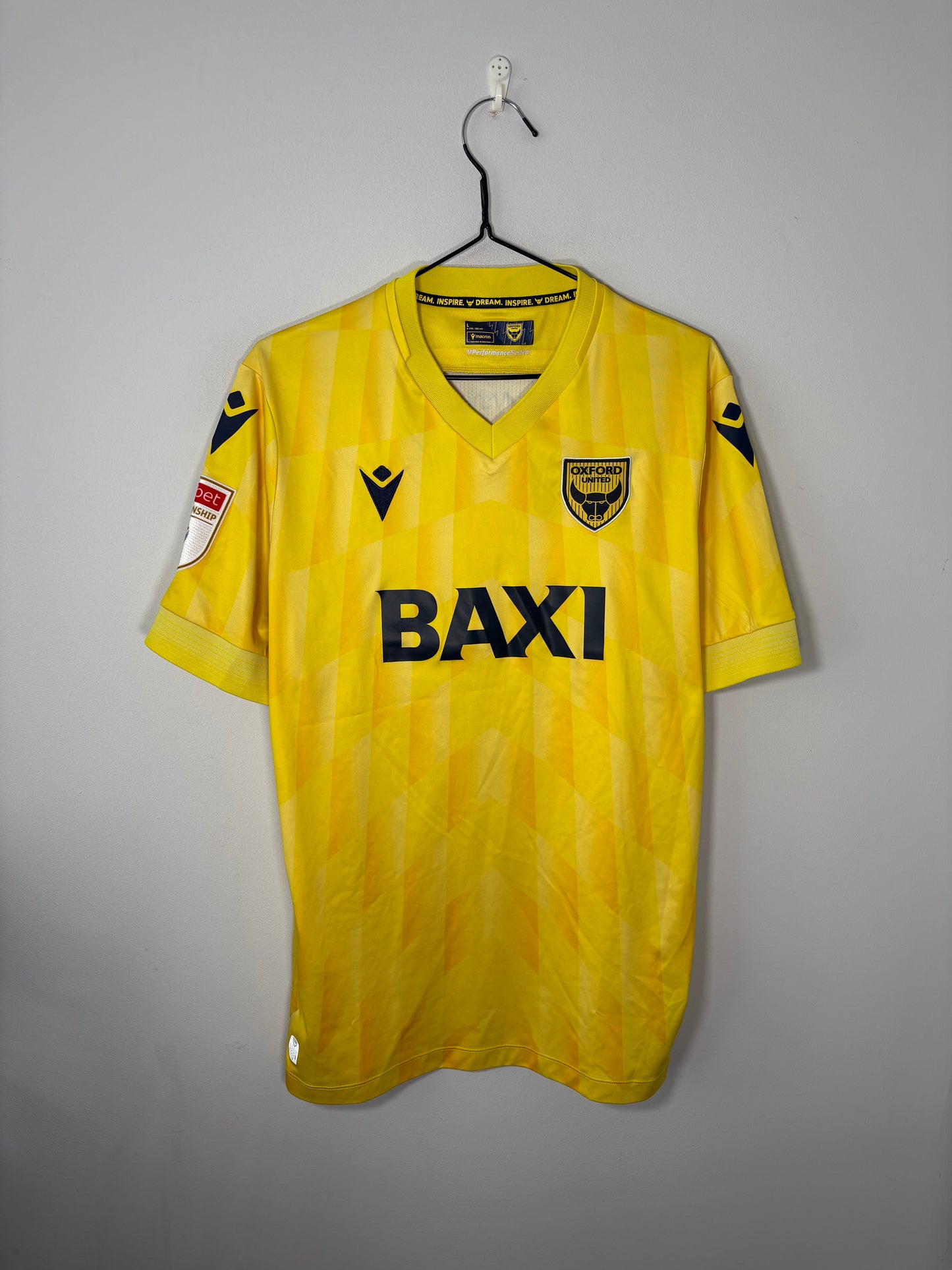 Oxford United Home Shirt 2024/25 Harris (L)