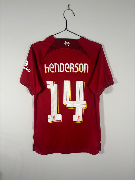 Liverpool Home Shirt 2022/23 Jordan Henderson (S)