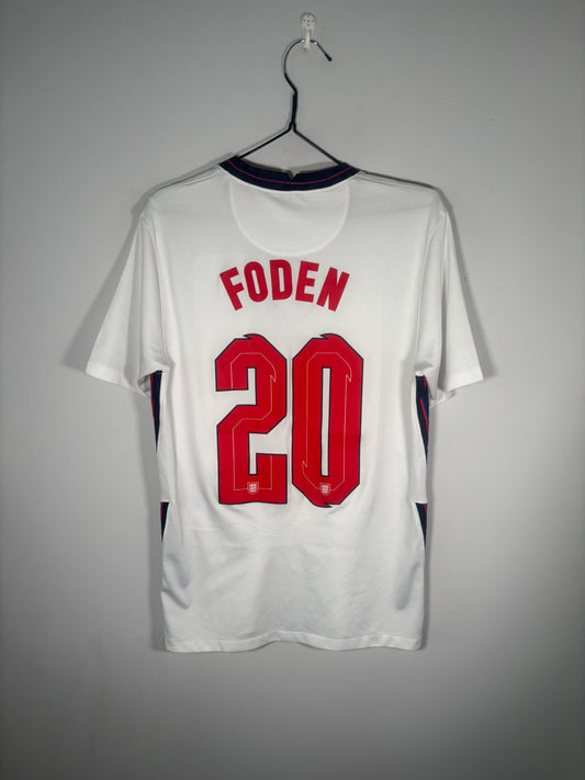 England Home Shirt 2020 Foden (S)
