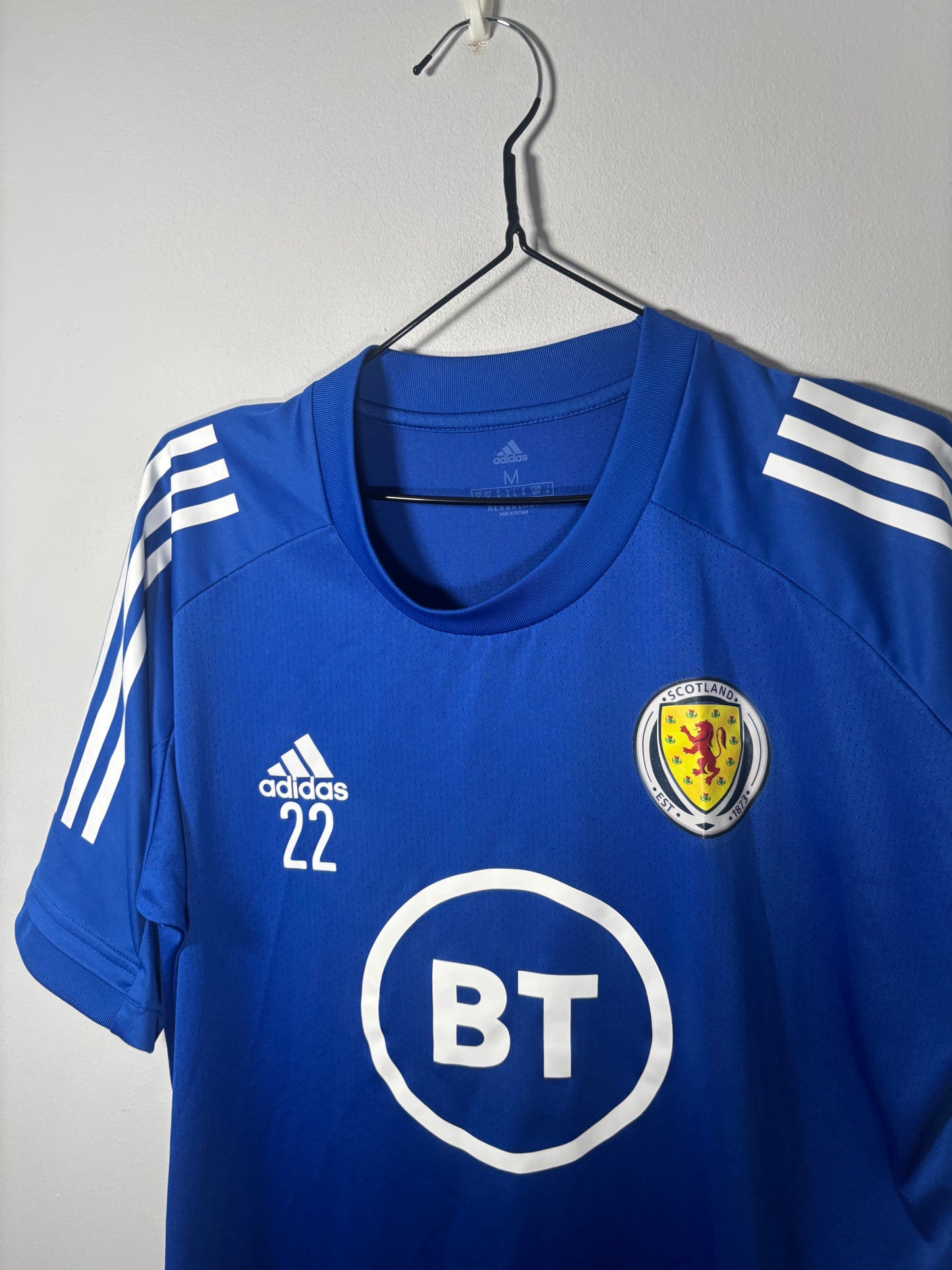 Scotland Training Shirt 2019/20 Player Issue (M)
