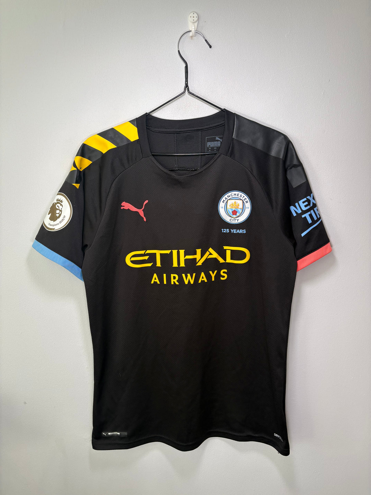 Manchester City Authentic Away Shirt 2019/20 Laporte (M)