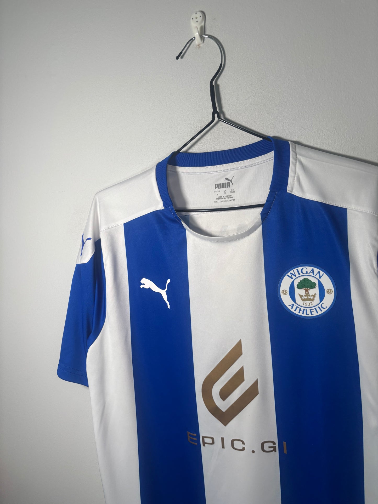 Wigan Athletic Home Shirt 2021/22 Lang (L)